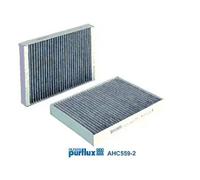 Filtre d'habitacle Filtre à charbon actif AHC559-2 PURFLUX pour MERCEDES-BENZ