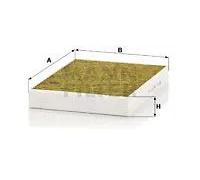 Filtre d'habitacle Filtre à charbon actif avec polyphenol FP 23 014-2 pour BMW