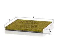 Filtre d'habitacle Filtre à charbon actif avec polyphenol FP 24 026 MANN-FILTER