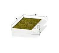 Filtre d'habitacle Filtre à charbon actif avec polyphenol FP 27 021-2