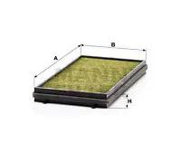 MANN-FILTER Filtre d'habitacle FP 3124-2 – Charbon actif avec polyphénol