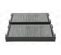 Filtre d'habitacle Filtre à charbon actif CCF0166C CHAMPION pour BMW X5 X6