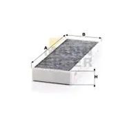 Filtre d'habitacle Filtre à charbon actif CUK 26 014-2 MANN-FILTER pour PEUGEOT