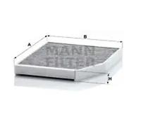 Filtre d'habitacle Filtre à charbon actif CUK 29 007 MANN-FILTER pour FORD
