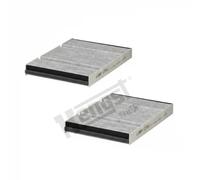 Hengst Filter Filtre d'habitacle E3939LC-2 à charbon actif pour Mercedes-Benz