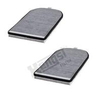 Filtre d'habitacle Filtre à charbon actif E983LC-2 HENGST FILTER pour BMW 7