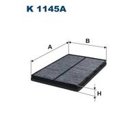 Filtron Filtre d'habitacle K 1145A – Filtre à charbon actif pour ROVER MG