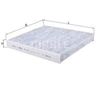 Filtre d'habitacle (filtre à pollen) KNECHT LAK 1123