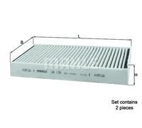 MAHLE LAK 1156/S Filtre d'habitacle
