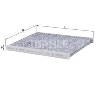 Filtre d'habitacle (filtre à pollen) KNECHT LAK 241