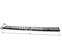 Filtre d'habitacle (filtre à pollen) KNECHT LAK 248