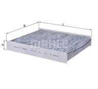 Filtre d'habitacle (filtre à pollen) KNECHT LAK 293