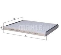 Filtre d'habitacle Filtre à charbon actif LAK 447 MAHLE pour HYUNDAI KIA
