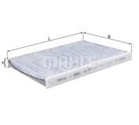 Filtre d'habitacle (filtre à pollen) KNECHT LAK 463
