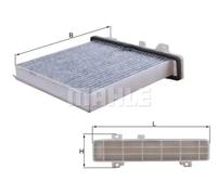 Filtre d'habitacle Filtre à charbon actif LAK 589 MAHLE pour MITSUBISHI