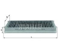 Filtre, air de l'habitacle KNECHT LAK 59