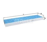 Filtre d'habitacle Filtre à charbon actif LAO 171 KNECHT pour MINI MINI