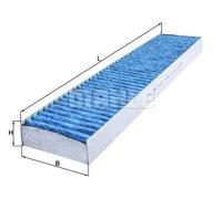 Filtre d'habitacle Filtre à charbon actif LAO 242 KNECHT pour JAGUAR FORD