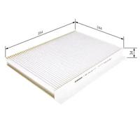 Filtre d'habitacle Filtre à particules 1 987 432 037 BOSCH pour MERCEDES-BENZ