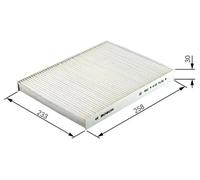 Filtre d'habitacle Filtre à particules 1 987 432 038 BOSCH pour OPEL