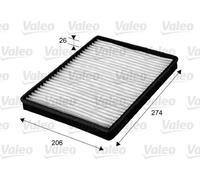 Filtre d'habitacle (filtre à pollen) VALEO 715654