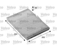 Filtre d'habitacle Filtre à particules 698276 VALEO pour RENAULT MEGANE I
