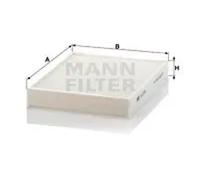 Filtre d'habitacle Filtre à particules CU 2736-2 MANN-FILTER pour BMW ALPINA