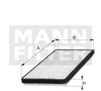 Filtre d'habitacle Filtre à particules CU 3058/1 MANN-FILTER pour FENDT Vario