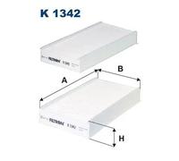 FILTRON K 1342-2x Filtre d'habitacle