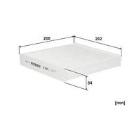 FILTRON K 1465 Filtre d'habitacle