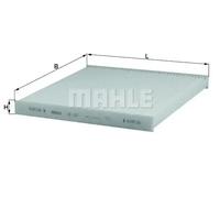 Filtre d'habitacle (filtre à pollen) KNECHT LA 107