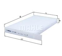 Filtre d'habitacle Filtre à particules LA 1205 KNECHT pour NISSAN JUKE LEAF CUBE