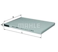 Filtre d'habitacle Filtre à particules LA 135 MAHLE pour CITROËN XSARA
