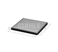 Filtre d'habitacle Filtre à particules LA 143 KNECHT pour SUZUKI OPEL SUBARU