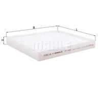 Filtre d'habitacle Filtre à particules LA 1505 MAHLE pour HYUNDAI KIA