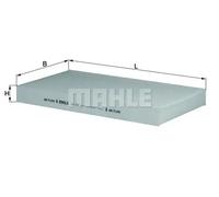 2X MAHLE KNECHT Filtres Intérieurs Pollen Filtres LA 152 Pour IVECO Daily