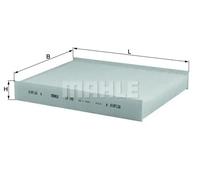 Knecht LA169 Filtre, air de l'habitacle