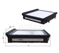 Filtre d'habitacle Filtre à particules LA 19 KNECHT pour VW SEAT