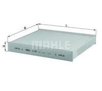 Filtre d'habitacle (filtre à pollen) KNECHT LA 220