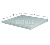 Filtre d'habitacle (filtre à pollen) KNECHT LA 301