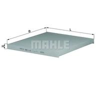 Filtre d'habitacle Filtre à particules LA 306 MAHLE pour FIAT OPEL PEUGEOT MAN