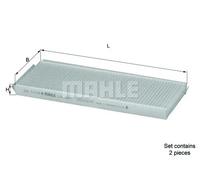 KNECHT FILTER Filtre d'habitacle pour SSANGYONG: Rexton, Rodius, STAVIC & DAEWOO: Rexton (Ref: LA 391/S)