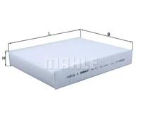 Filtre d'habitacle (filtre à pollen) KNECHT LA 742