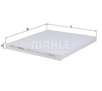 Mahle Original Filtre d'habitacle LA 876