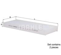 Filtre d'habitacle (filtre à pollen) KNECHT LA 921/S