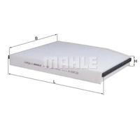 Filtre d'habitacle Filtre à pollen original Mahle (la 947)