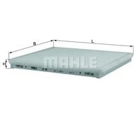 MAHLE ORIGINAL LA 95 Filtre d'habitacle à particules pour SUZUKI JIMNY (FJ)