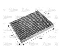 Filtre d'habitacle (filtre à pollen) VALEO PROTECT VALEO 715667