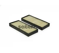 Purflux Filtre d'habitacle AH399-2 Filtre à pollen pour Ssangyong Kyron