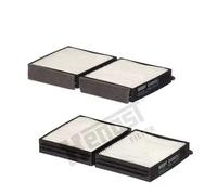 Filtre d'habitacle Filtre de pollens E1938LI-2 HENGST FILTER pour MAZDA 626 V